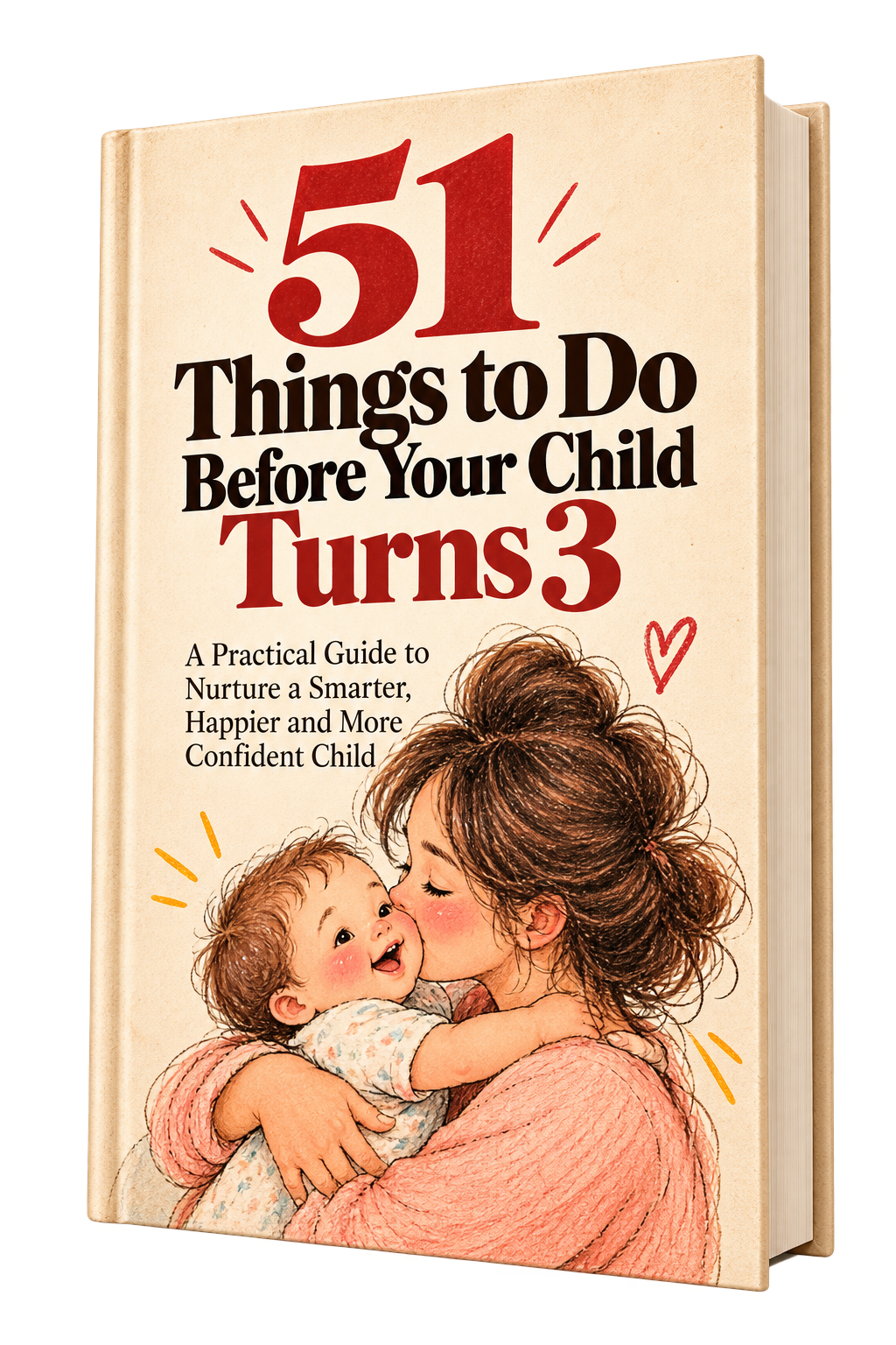Book cover: 51 Things to Do Before Your Child Turns 3
